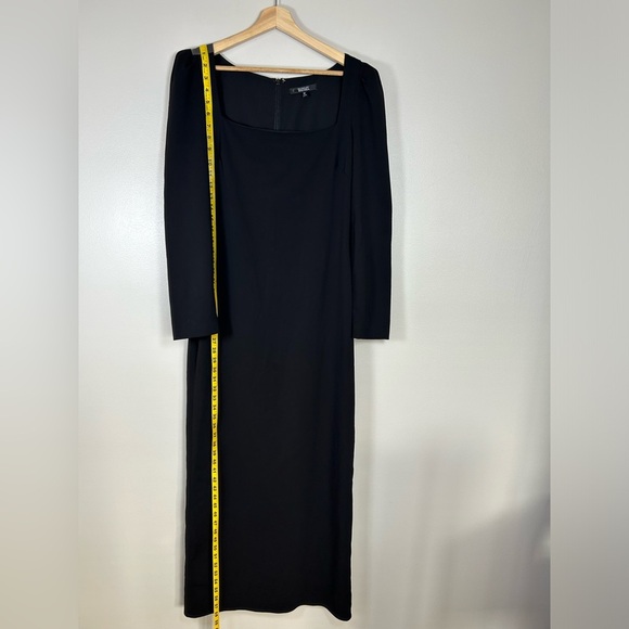 Badgley Mischka Black Long Sleeve Gown - Picture 9 of 15